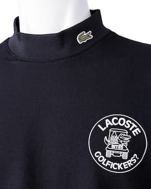 LACOSTE x Golfickers \"Mockneck\" -ブラック-