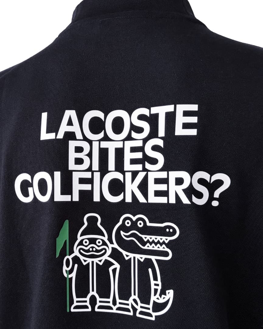 LACOSTE x Golfickers \"Mockneck\" -ブラック-