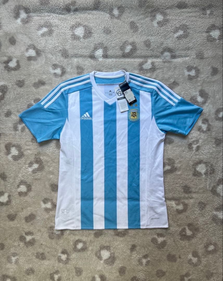 【新品タグ付/正規品】アルゼンチン代表 2015 ホーム ユニフォーム Mサイズ
