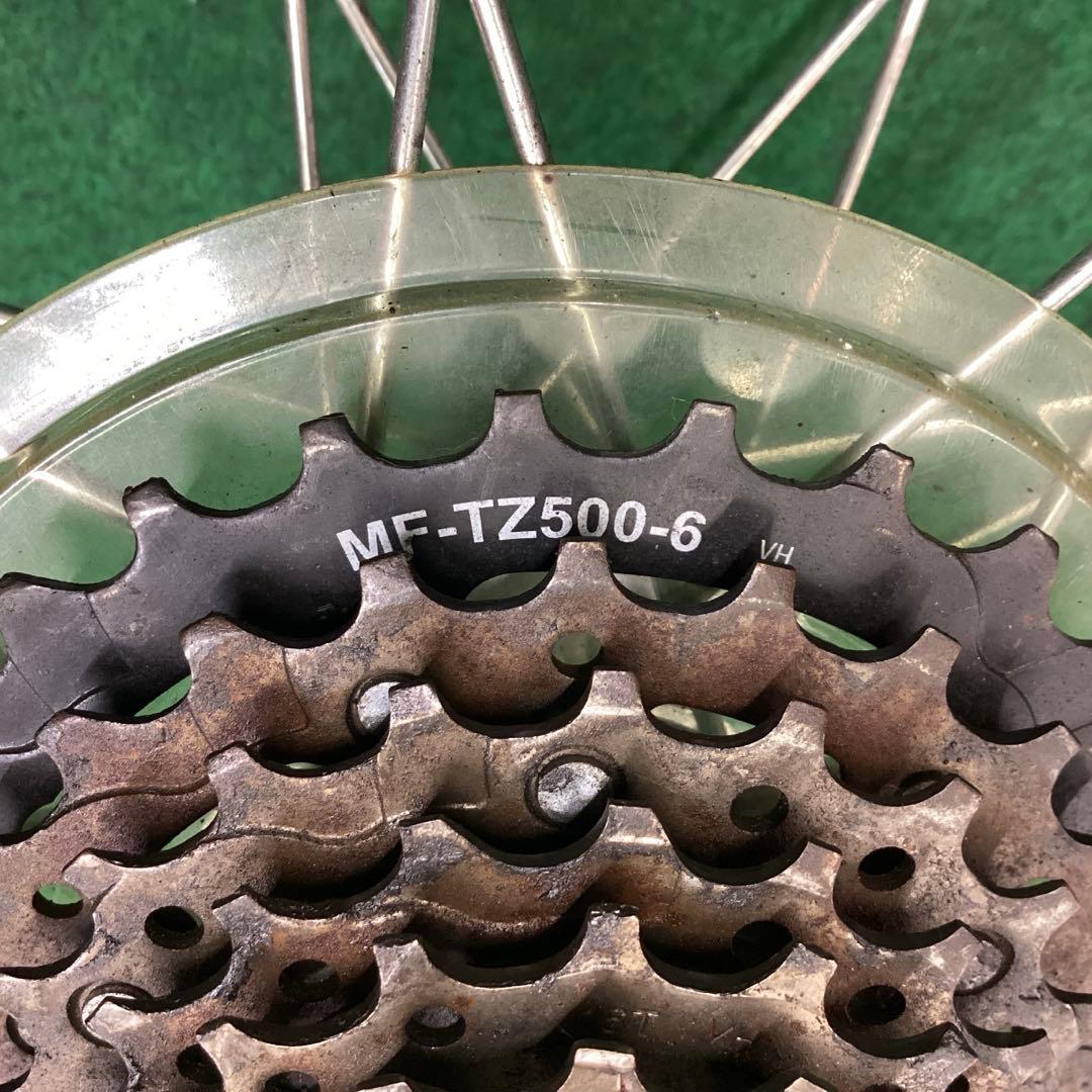 完組ホイール　29x1.95　タイヤ付　MF-TZ500-6 付　リア　後