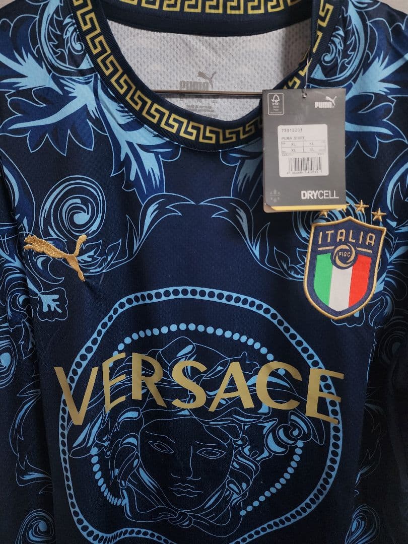 Versace イタリア代表 Puma シャツ XL