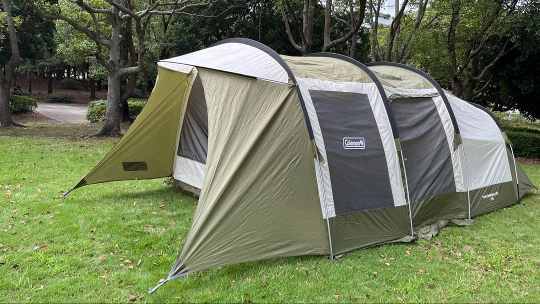 Coleman テント トンネル2ルームハウスLDX オリーブ インナーマット付