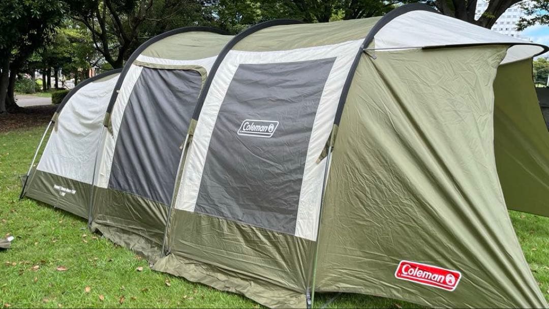 Coleman テント トンネル2ルームハウスLDX オリーブ インナーマット付
