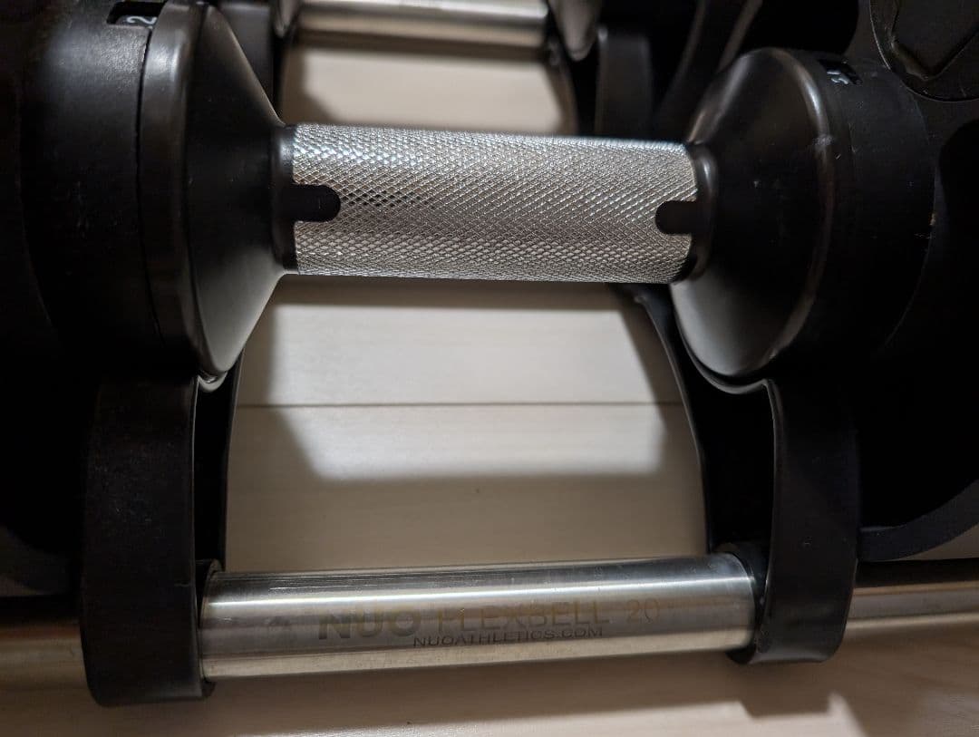フレックスベル 20kg / 4kg刻み 可変式ダンベルセットのみ購入①