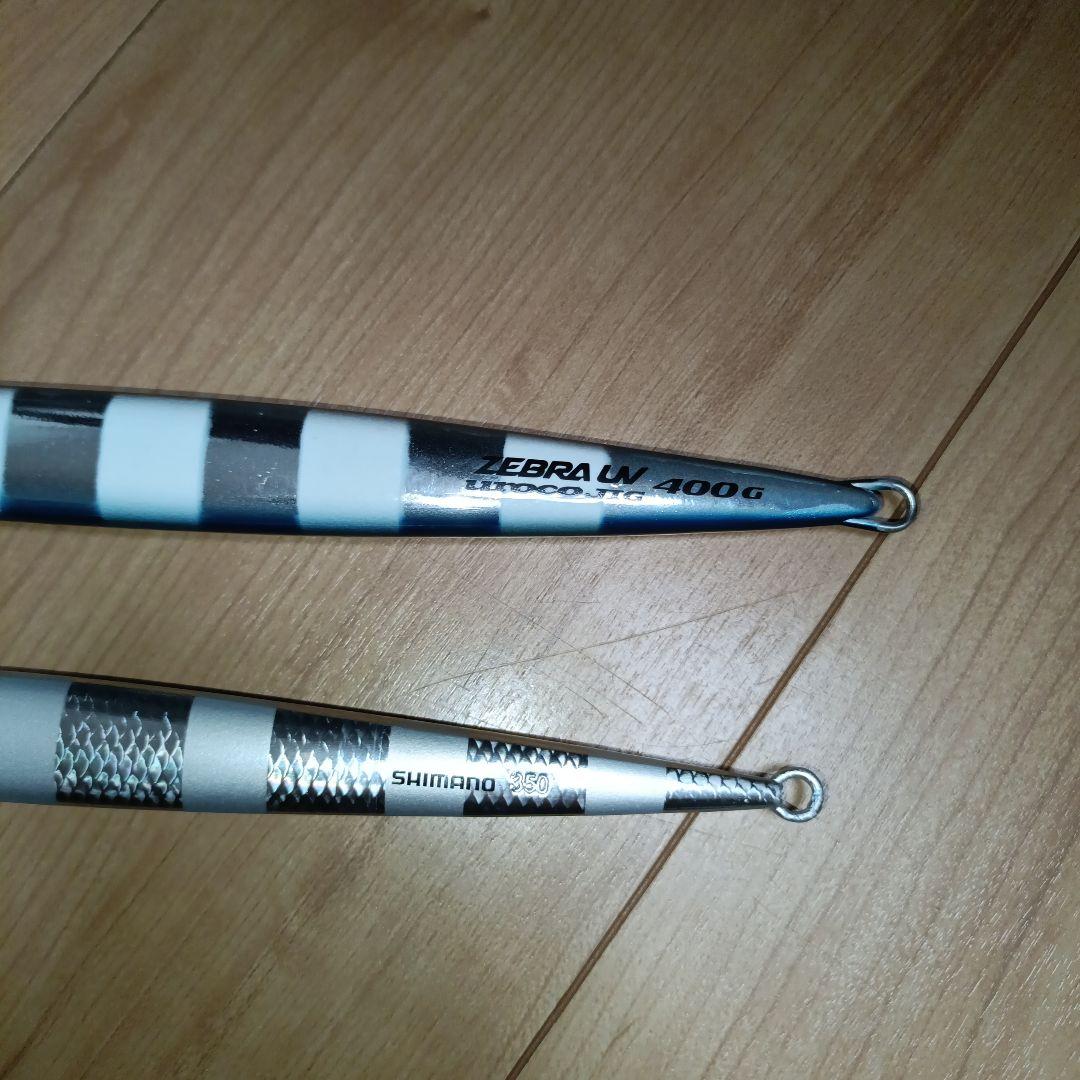 Uroco ウロコジグ 400g シマノ　イージーペブル350g セットで