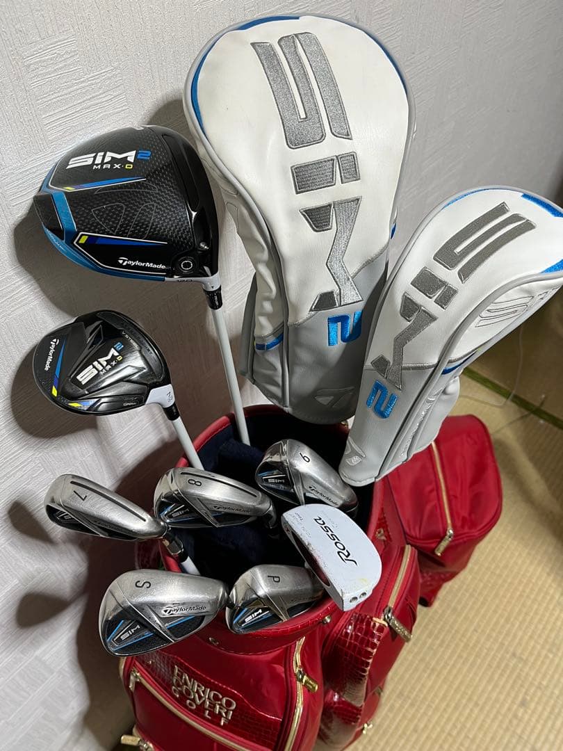TaylorMade SIM2 MAX D レディースゴルフセットＬ+バックなし