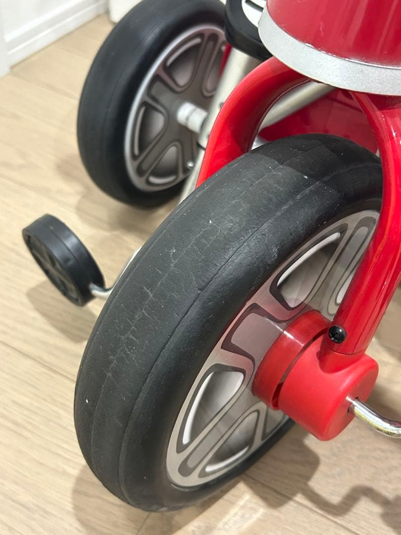 MINI正規ライセンス品 ミニクーパー三輪車　折りたたみ　フットステップ付