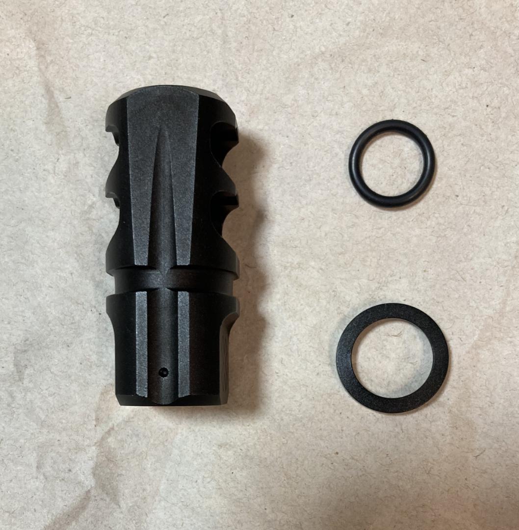 Noveske 2 Port Muzzle Brake レプリカ 逆14mm