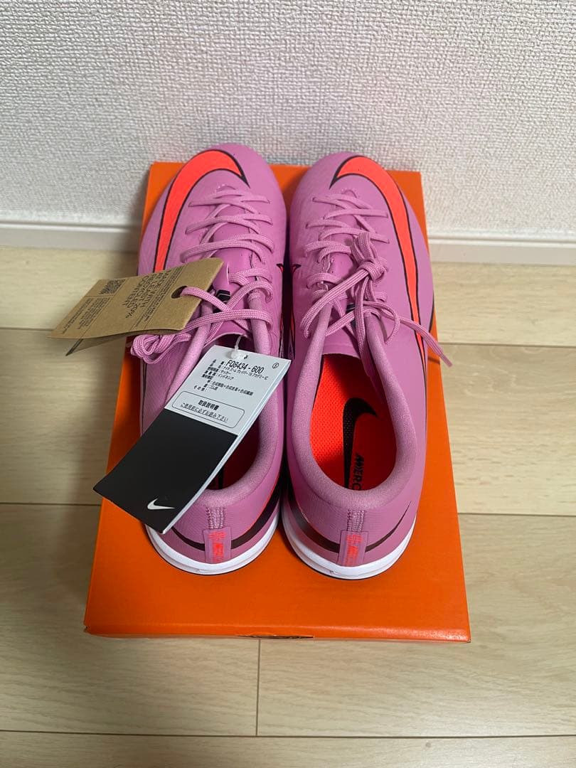 Nike サッカーシューズ ピンク/オレンジ　28cm