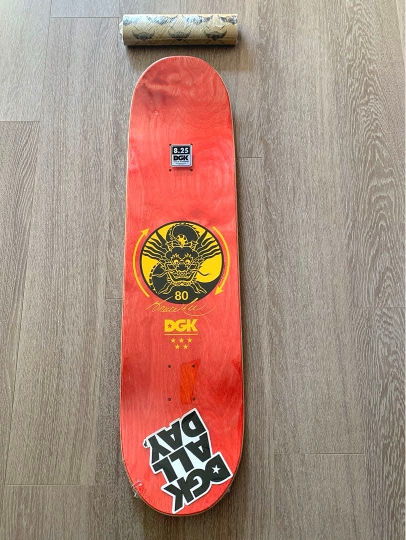 【超レア】Bruce Lee ブルース・リー　スケードボードデッキ DGK