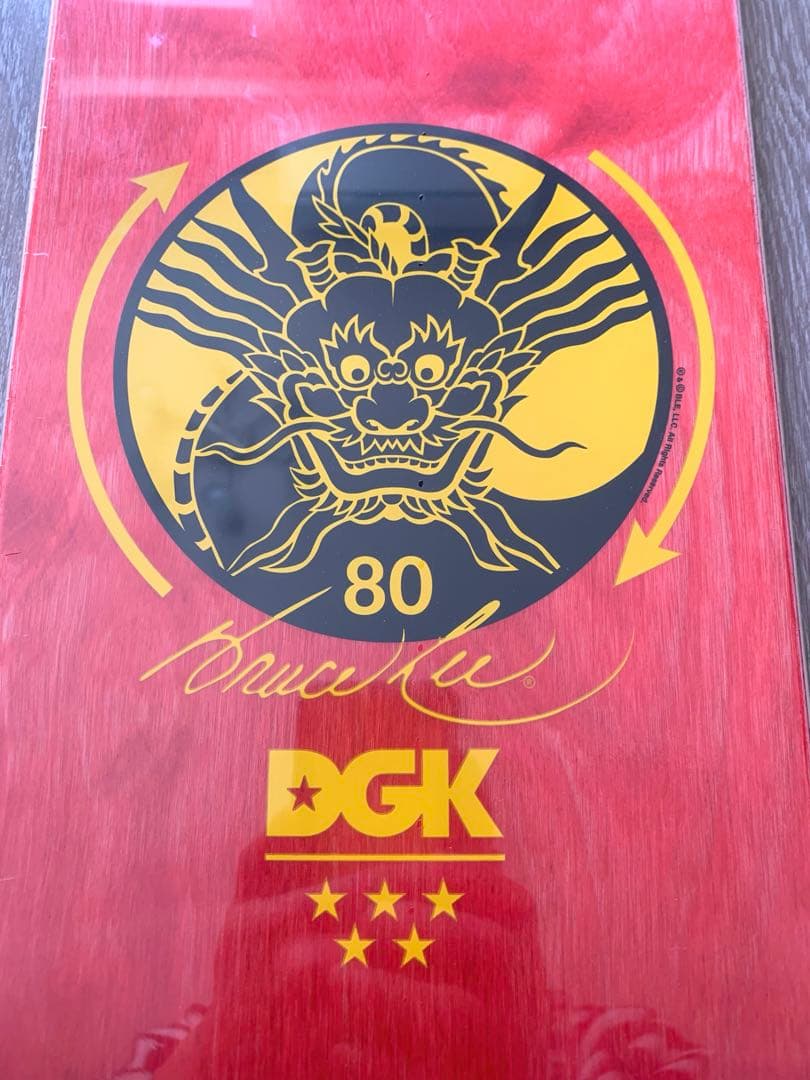【超レア】Bruce Lee ブルース・リー　スケードボードデッキ DGK