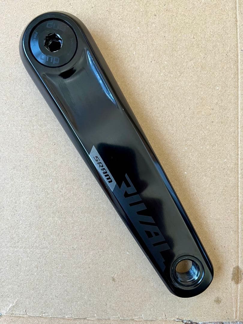 美品⭐︎SRAM RIVAL D1 WIDE 165mm クランク