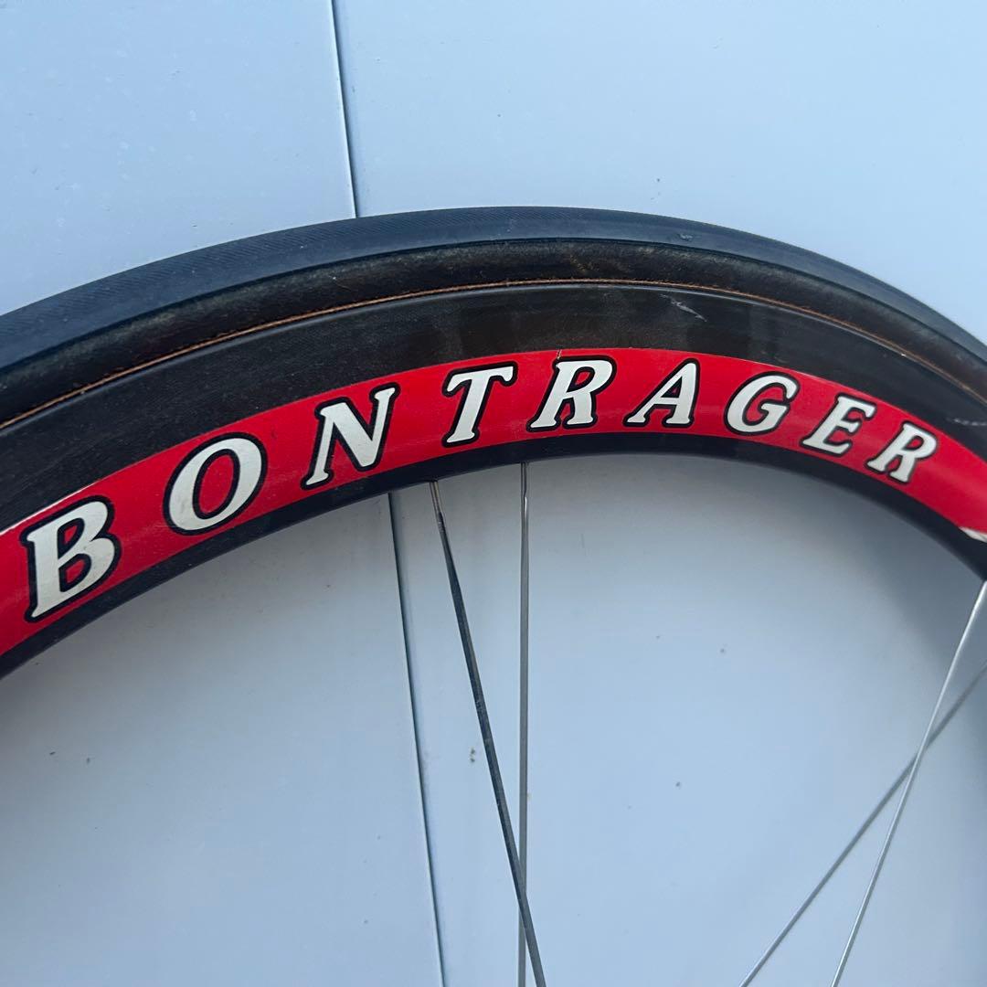 【定価前後23万円】BONTRAGERカーボンホイールCarbon前輪＋タイヤ★