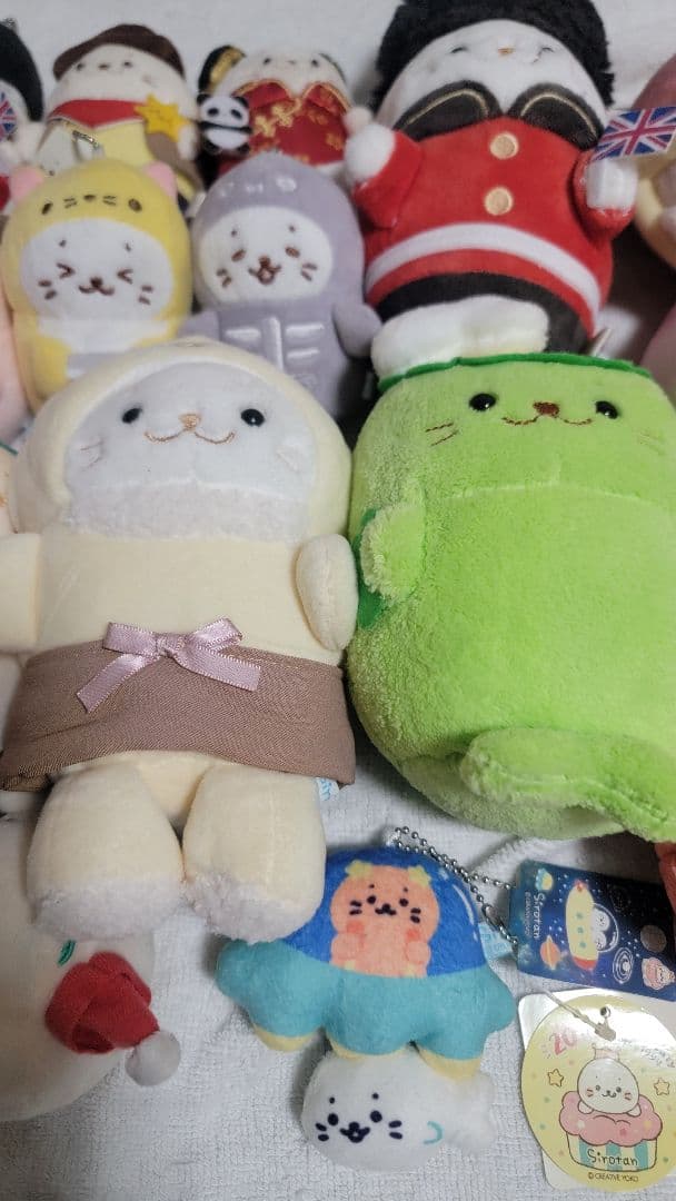 しろたん ぬいぐるみ・マスコット セット