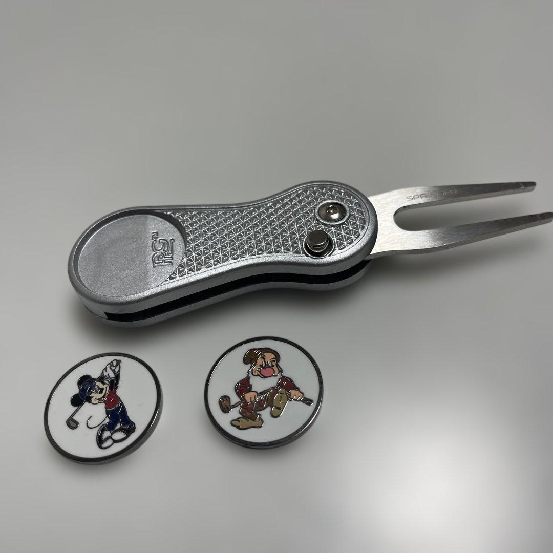 ディズニーワールド　ゴルフ用ディボットツール　ミッキーマウス