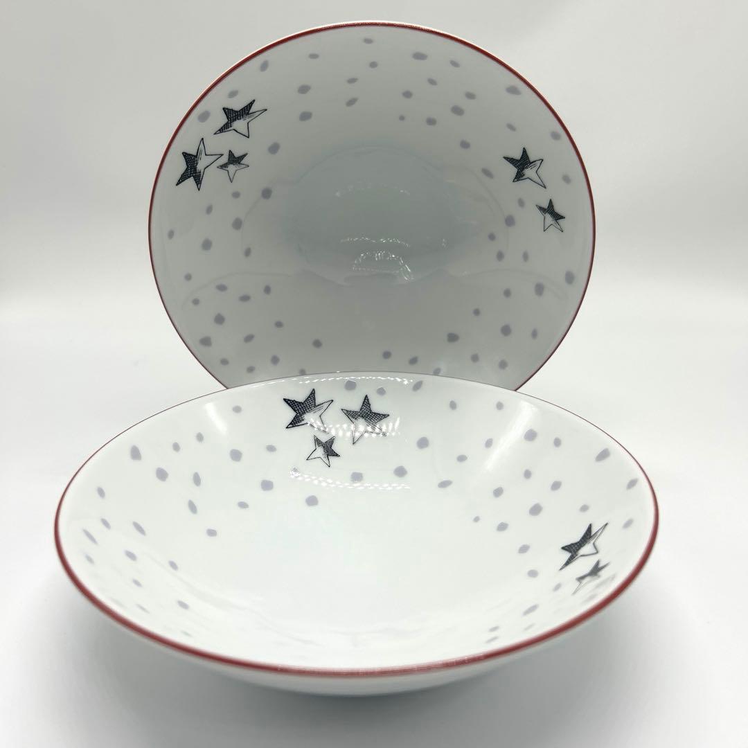 『（Q2）リチャードジノリ／メルロウ　ボール16.5×2点セット／新品・未使用』