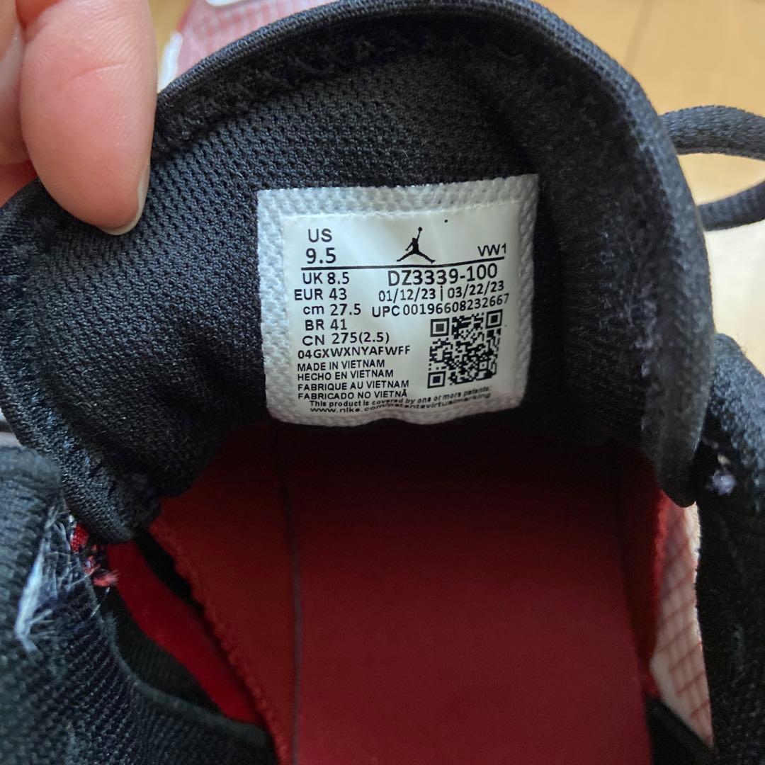 NIKE スニーカー　JORDAN ONE TAKE 4 PF ホワイト×レッド