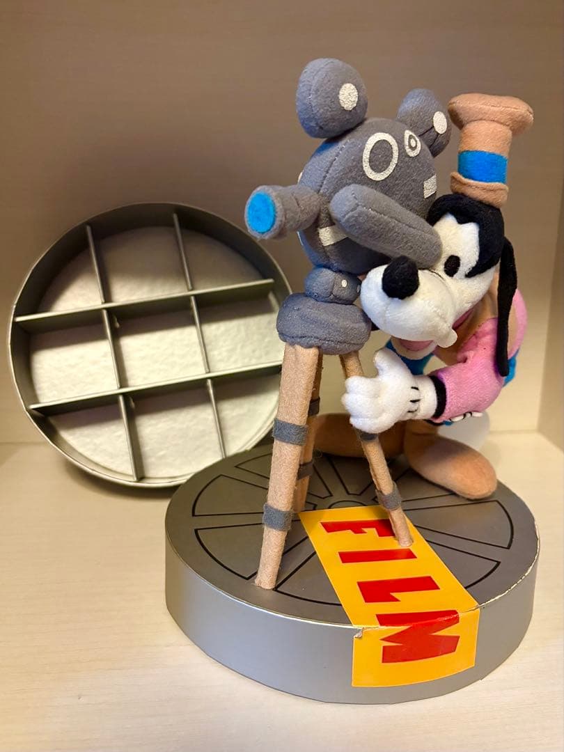 d*7様 グーフィー ぬいぐるみ カメラマン　フィルムリール　TDS タグ付き