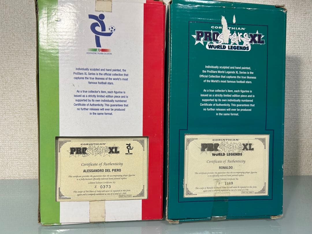 コリンシアン プロスターズ ロナウド バッジョ デルピエロ