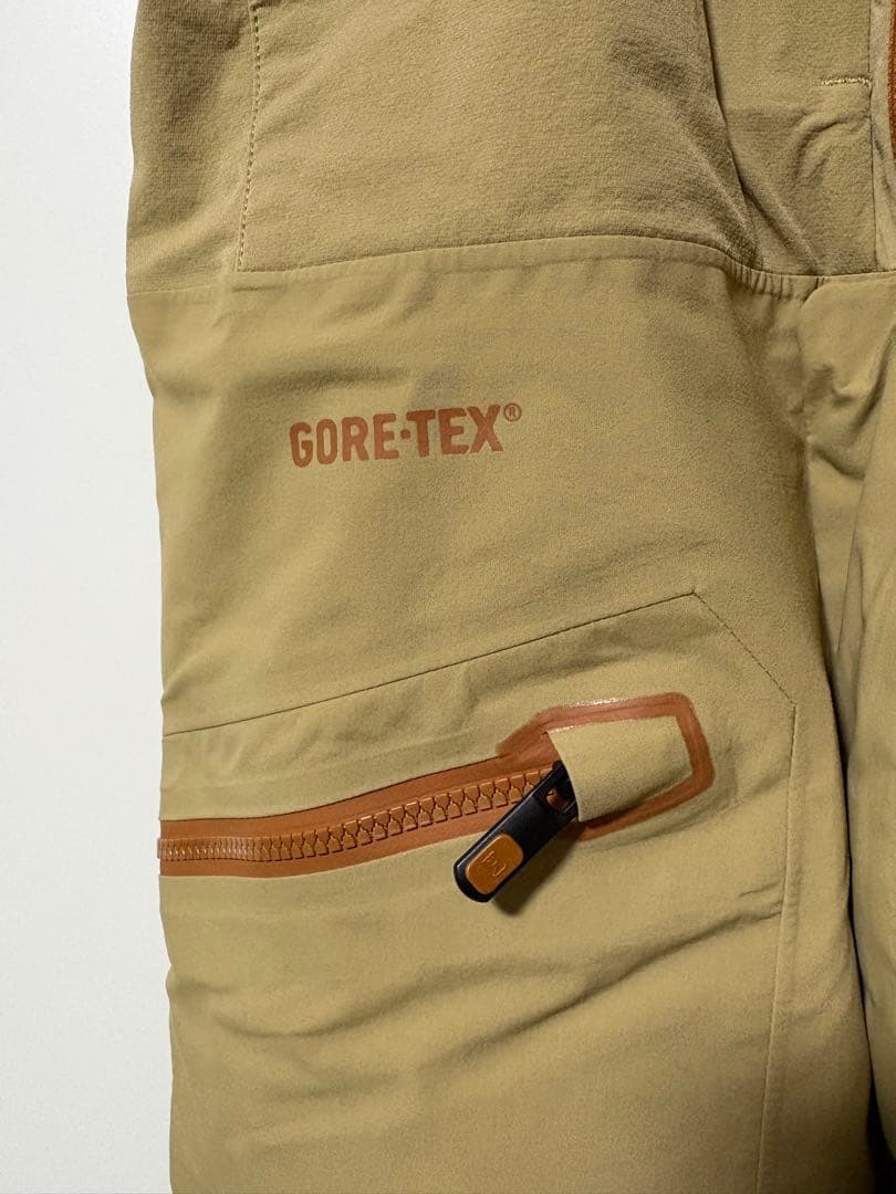 Burton ak GORE-TEX ベージュ スノーボード ビブパンツ