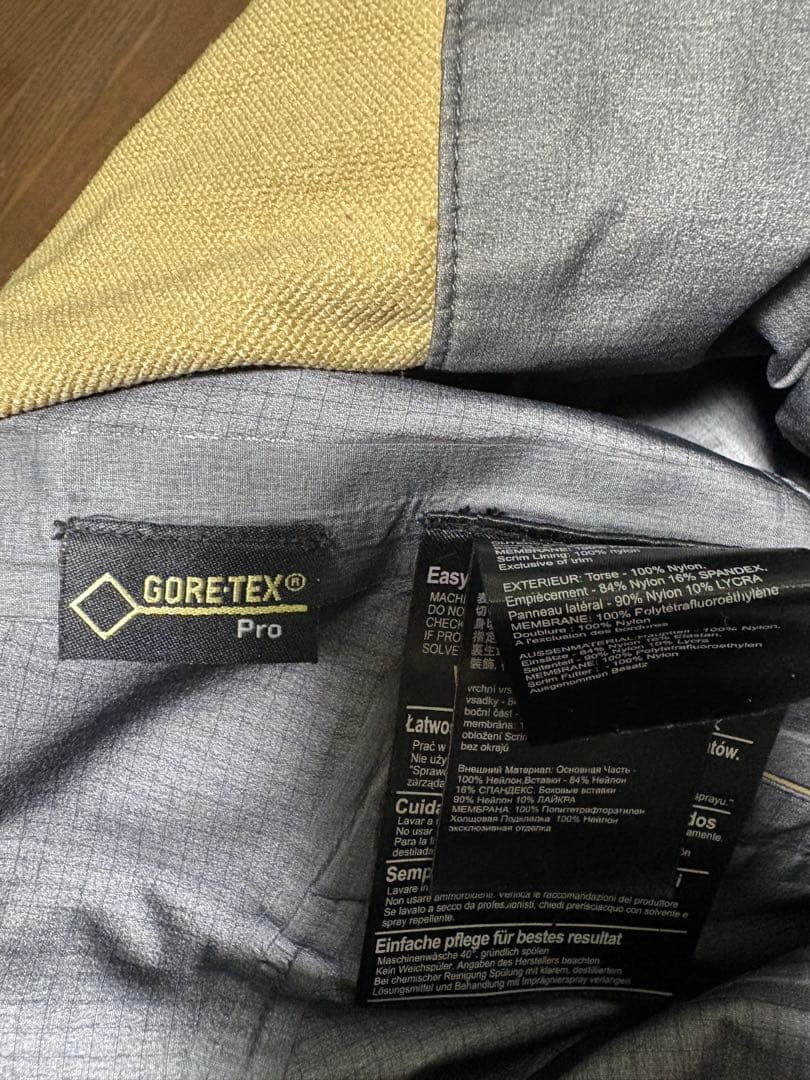 Burton ak GORE-TEX ベージュ スノーボード ビブパンツ