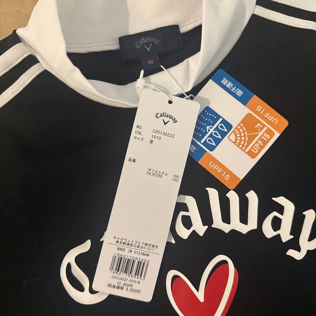 Callaway レディース ゴルフシャツ M ブラック