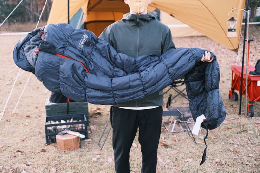 Coleman　寝袋　コルネットストレッチⅡ/L-5 (ネイビー) 専用