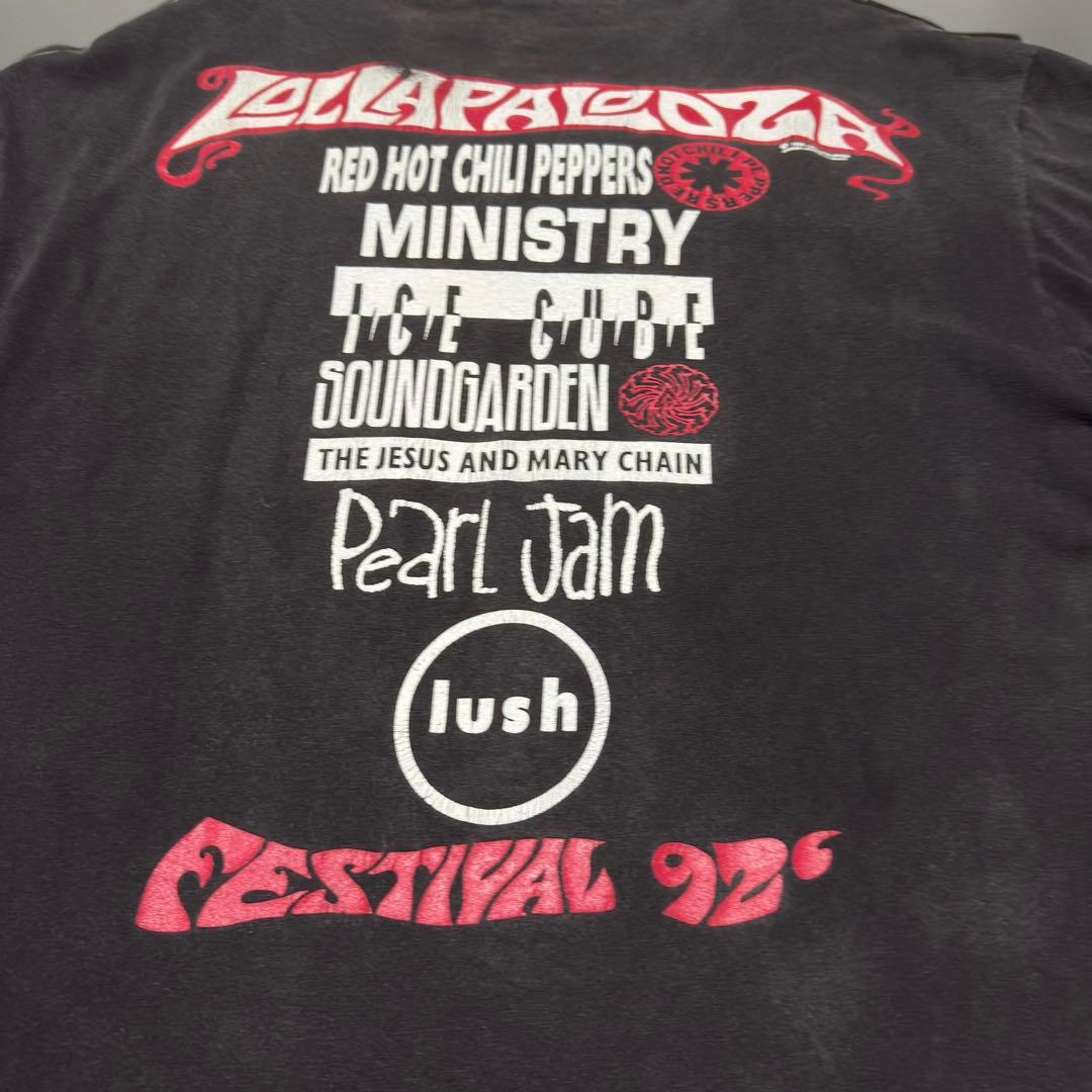 ★90s 鬼フェード Lollapalooza ヴィンテージ Tシャツ レッチリ