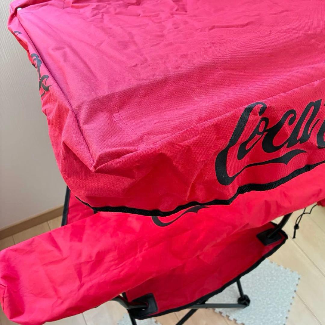 コカコーラ 折りたたみチェア 屋根付き ビーチチェア