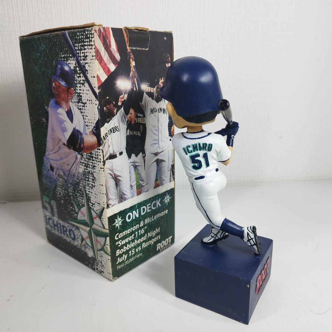 イチロー ヒットカウンター ボブルヘッド フィギュア 記念品 新品 マ ITTO