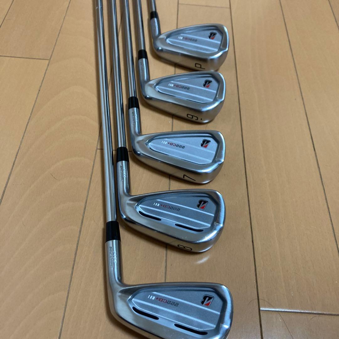 222CB+ブリヂストン6〜Ｐアイアンセット ダイナミックゴールド95 R300
