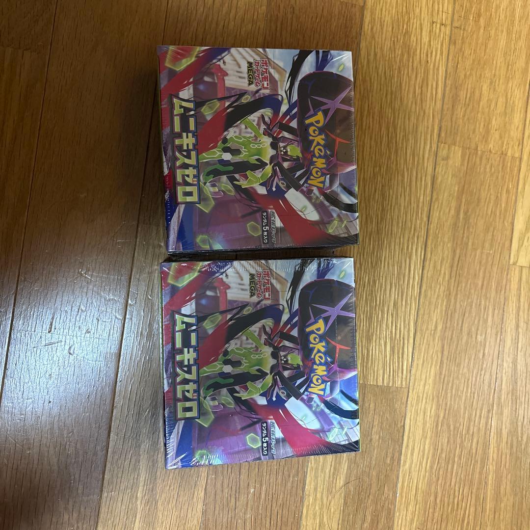 ポケカMEGAドリームex 3box＆ムニキスゼロ 未開封シュリンク付 2box