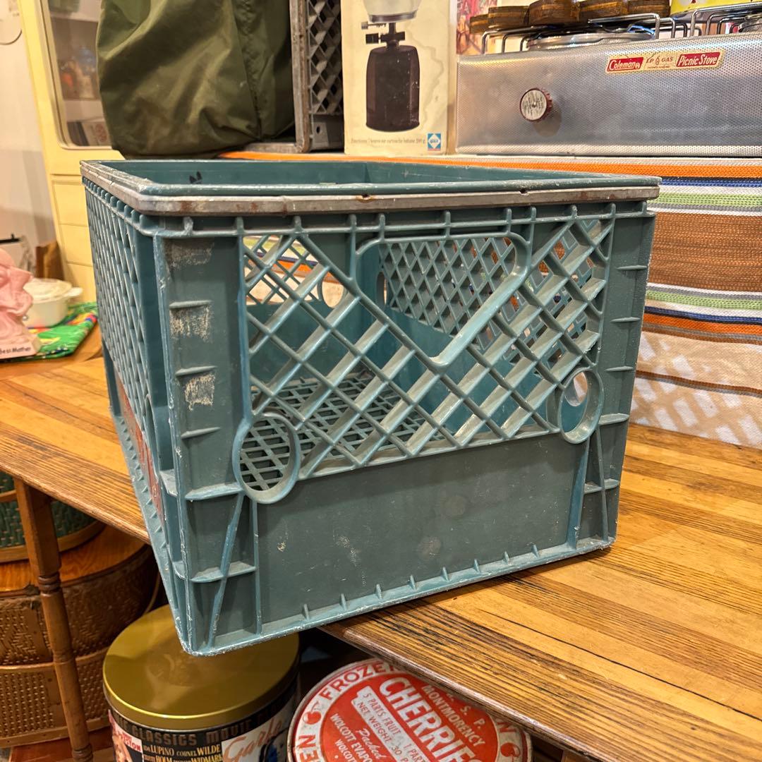 vintage USA70's milk crate ミルククレート