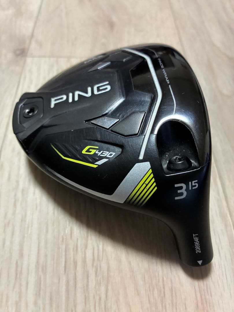 PING G430 MAX フェアウェイウッド 15度ヘッドのみ