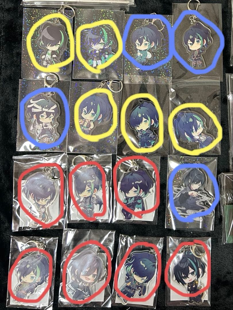 騎士A しゆん アクリルキーホルダーセット バラ売り⭕️