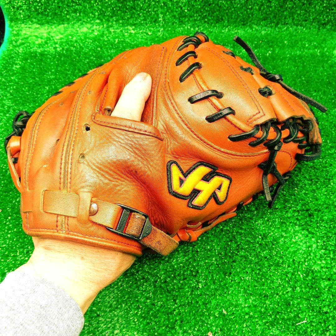 野球グローブ　一般軟式キャッチャーミット　ハタケヤマ