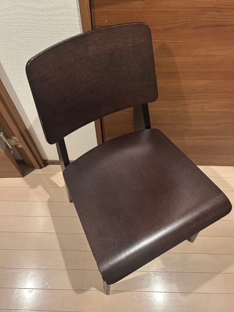Jean Prouve シェーズトゥボワ ダークオーク Vitra社