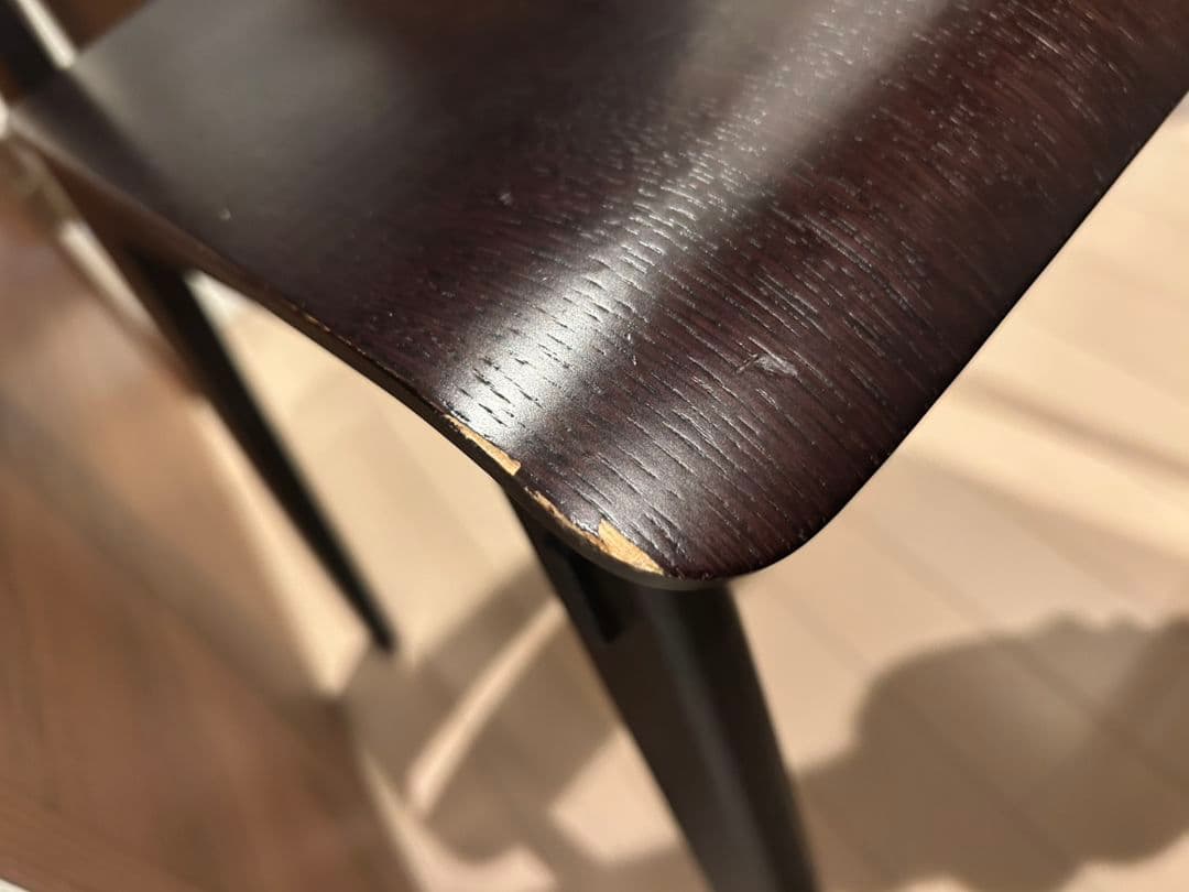 Jean Prouve シェーズトゥボワ ダークオーク Vitra社