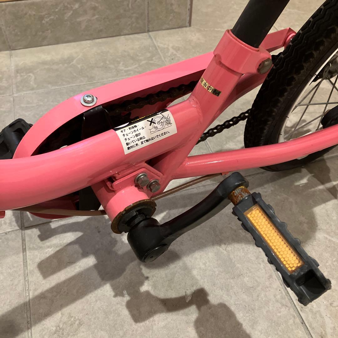 【送料込み】People ケッターサイクル14インチ ピンク