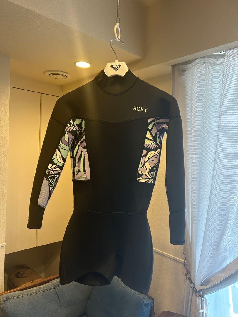 ロキシー　ウエットスーツ　ロングスリーブスプリング　Lサイズ