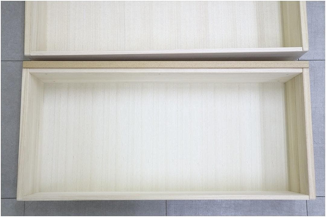 展示 美品 大川家具 Mobel メーベル チェスト 5段 整理タンス 幅90