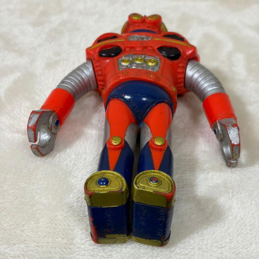 【希少】ブルマァク ソフビ フィギュア 冒険ロックバット　ブレイザー 当時物