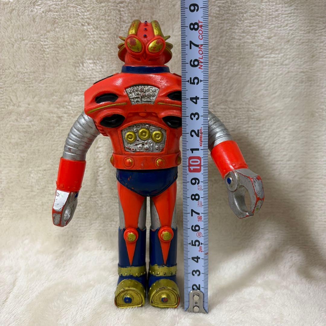【希少】ブルマァク ソフビ フィギュア 冒険ロックバット　ブレイザー 当時物