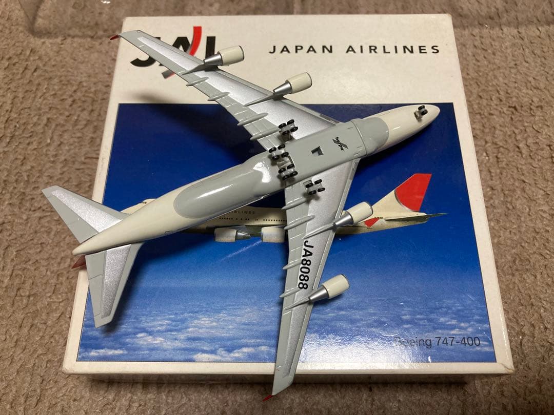 航空機・ヘリコプター herpa 1:400 JAL B747-400