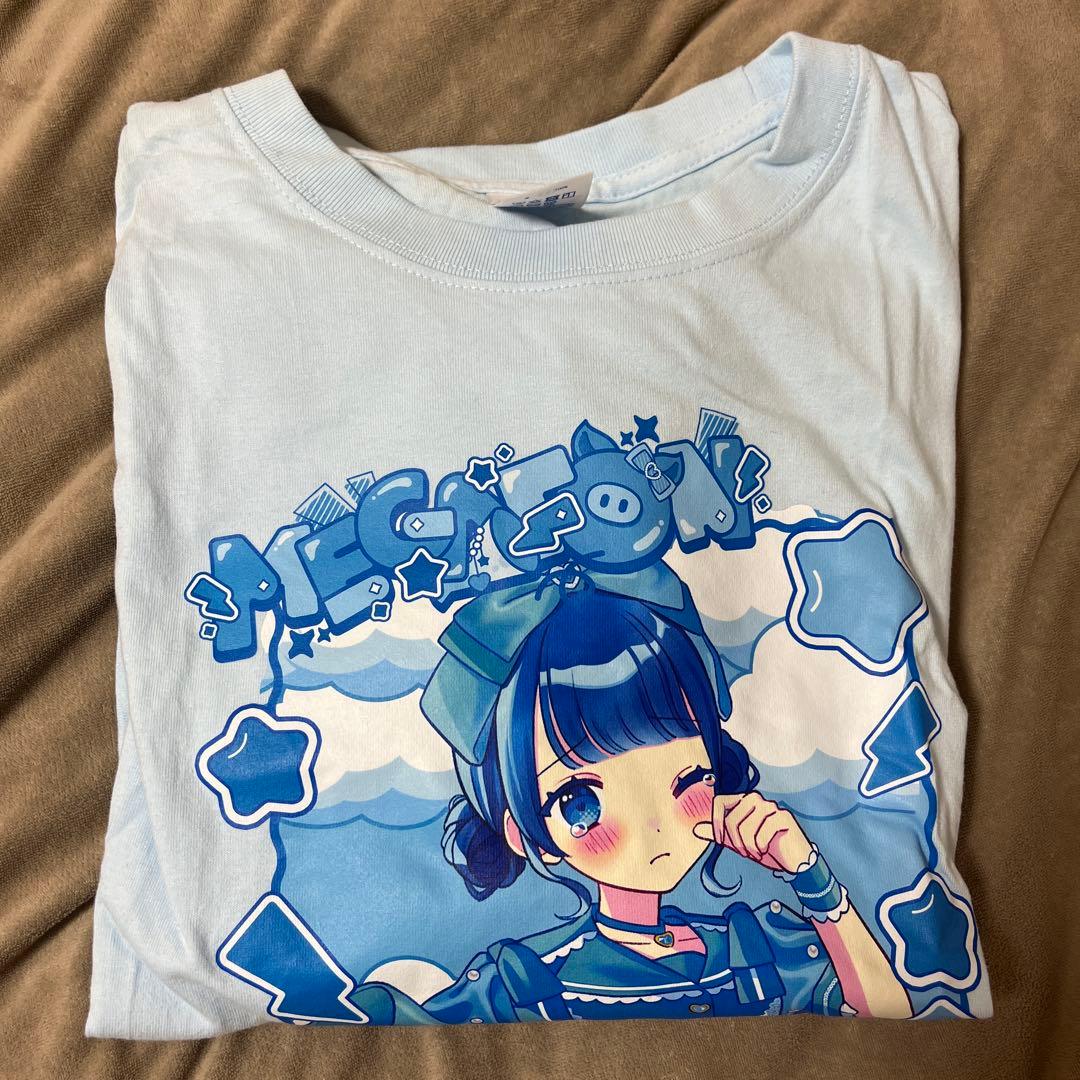 MEGAFON 羽雲ろこ イラスト推しTシャツ