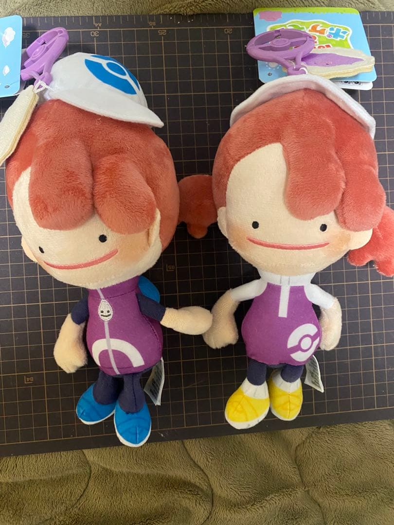 ぽこあポケモン メタモン イエロー ブルー ぬいぐるみ セット　ポケモンセンター