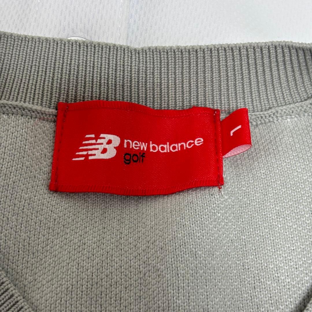 ★美品★ New Balance ゴルフウェア レディース グレー ベスト M