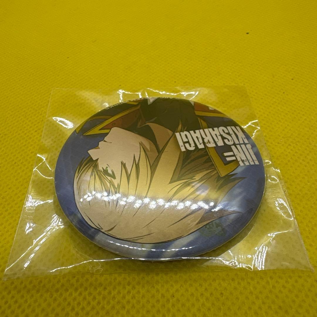 ☆希少品　BLAZBLUE（ブレイブルー）缶バッジ【ジン＝キサラギ】開封品