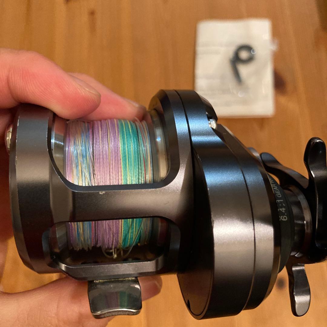 SHIMANO OCEA JIGGER1501 HG Fカスタム マグネット追加