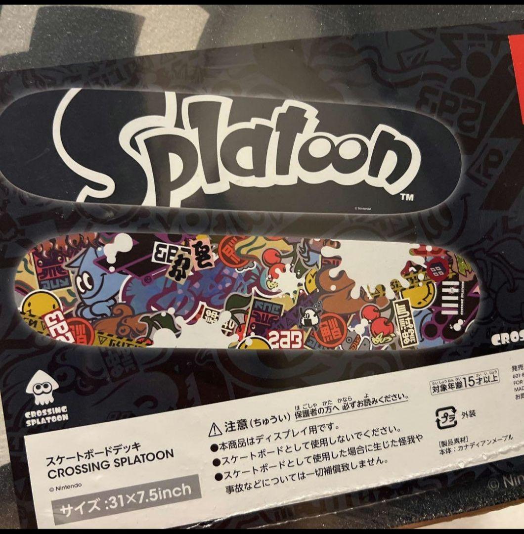 【新品】NIintendo Tokyo スケートボード デッキ　スプラトゥーン